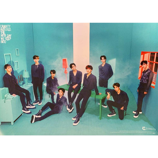 CRAVITY 'SEASON 2. HIDEOUT : THE NEW DAY WE STEP INTO' POSTER ONLY - KPOP REPUBLIC