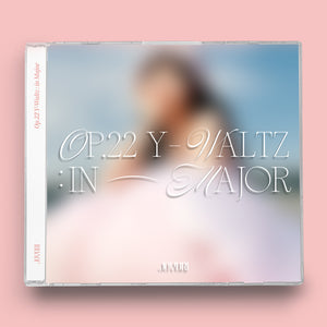 JO YURI (IZ*ONE) 1ST MINI ALBUM 'OP.22 Y-WALTZ: IN MAJOR' (JEWEL CASE) COVER