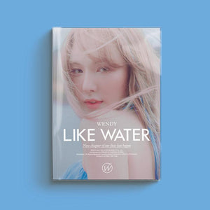 WENDY (RED VELVET) 1ST MINI ALBUM 'LIKE WATER' + POSTER