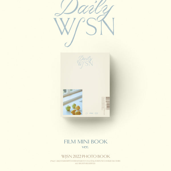 WJSN 2022 PHOTOBOOK 'DAILY WJSN' FILM MINI BOOK COVER
