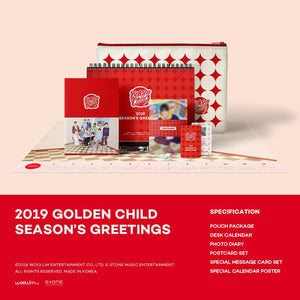 GOLDEN CHILD '2019 SEASON'S GREETINGS' - KPOP REPUBLIC