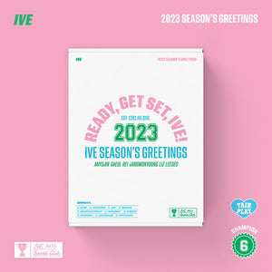 IVE 2023 SEASON'S GREETINGS 'READY, GET SET, IVE!' COVER IMAGE