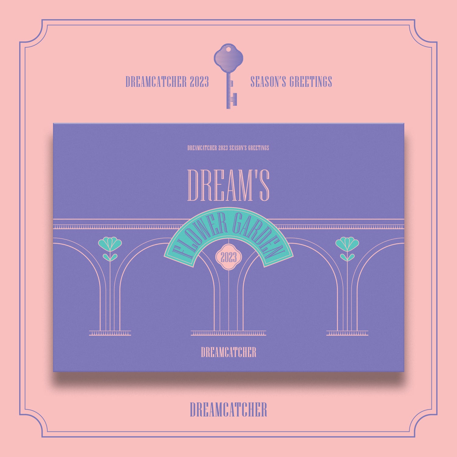 DREAMCATCHER 2023 SEASON'S GREETINGS DREAM'S FLOWER GARDEN COVER