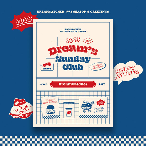 DREAMCATCHER 2023 SEASON'S GREETINGS DREAM'S SUNDAY CLUB COVER