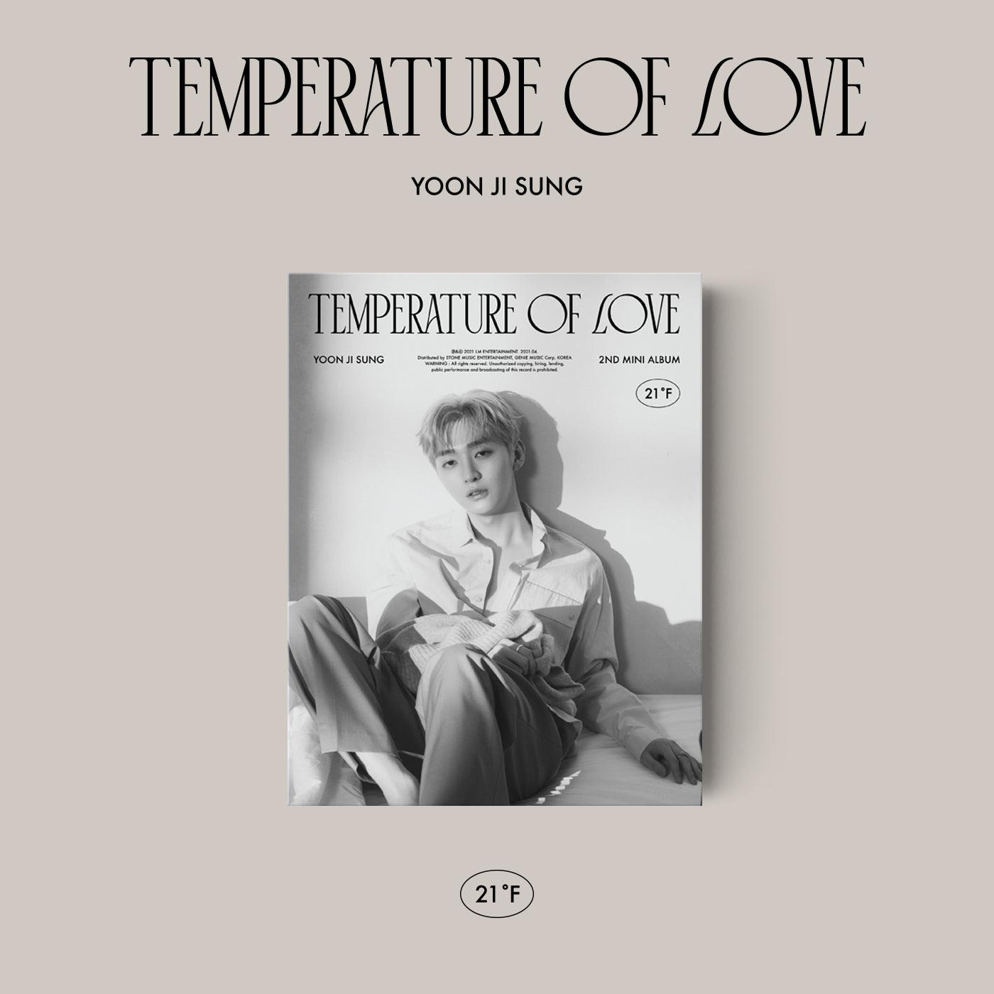 YOON JI SUNG (WANNA ONE) 2ND MINI ALBUM 'TEMPERATURE OF LOVE'