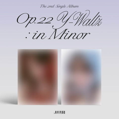 JO YURI (IZ*ONE) 2ND SINGLE ALBUM 'OP.22 Y-WALTZ : IN MINOR' COVER