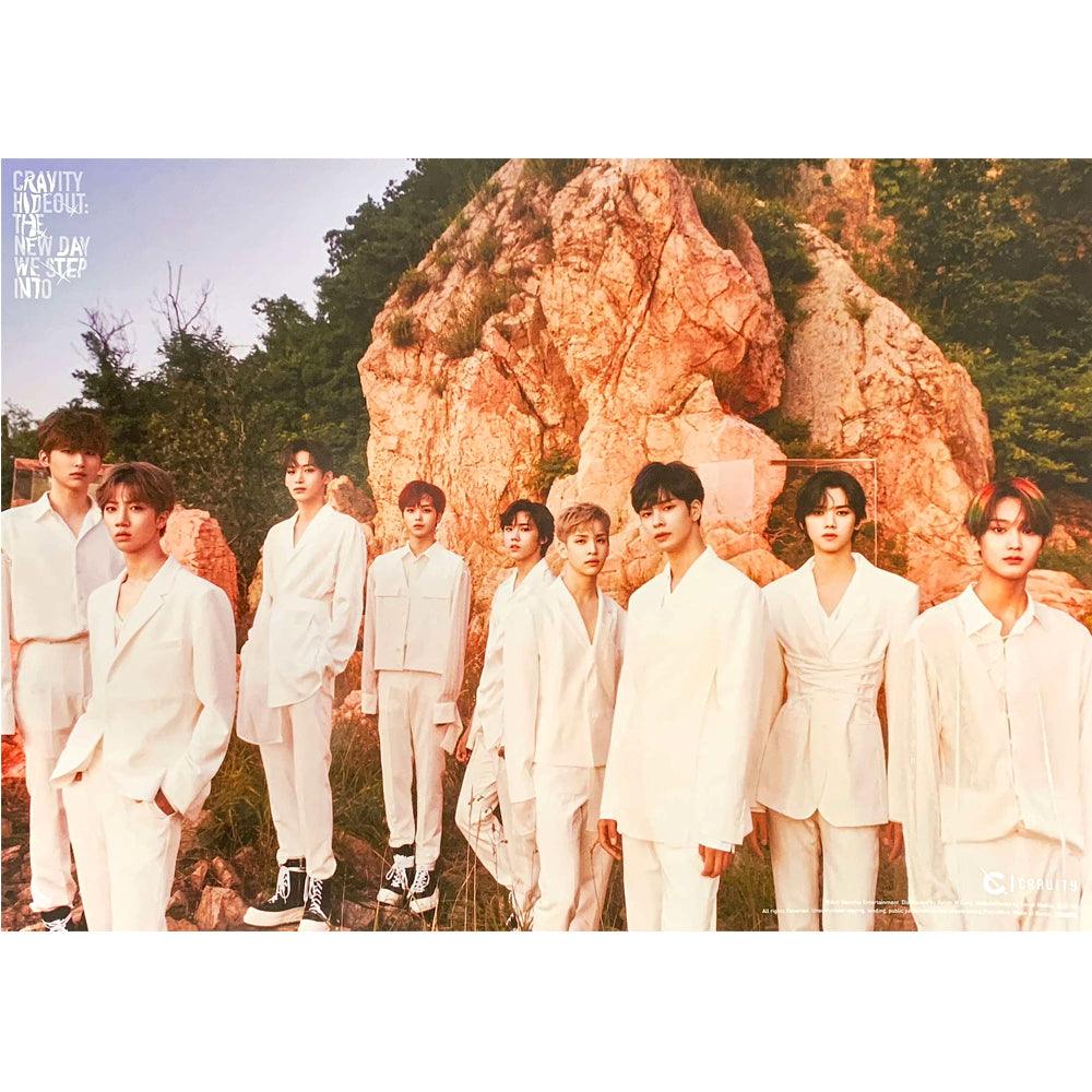 CRAVITY 'SEASON 2. HIDEOUT : THE NEW DAY WE STEP INTO' POSTER ONLY - KPOP REPUBLIC