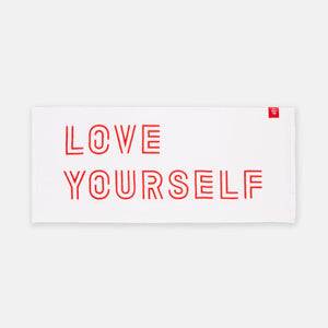 BTS 'LOVE YOURSELF OFFICIAL SOLGAN TOWEL' - KPOP REPUBLIC