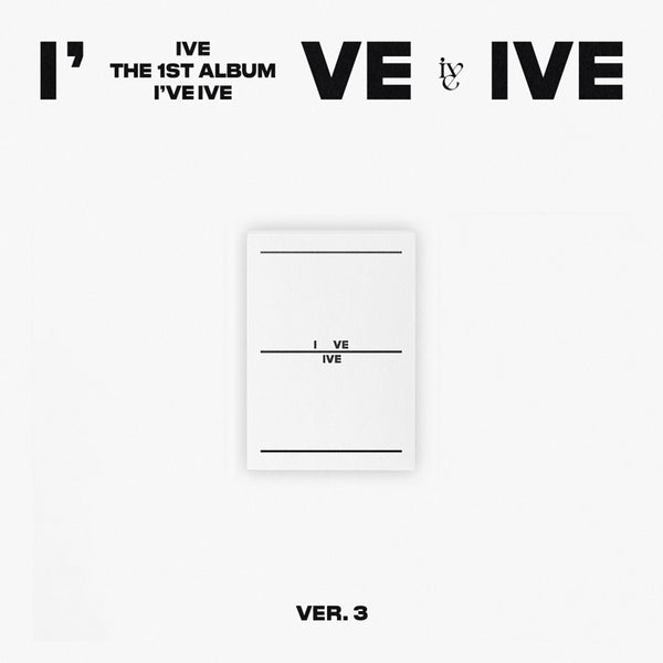 IVE 1ST ALBUM 'I'VE IVE' VERSION 3 COVER