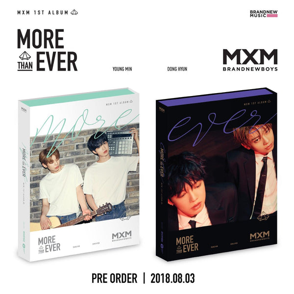 MXM BRAND NEW BOYS 1ST ALBUM 'MORE & EVER' + POSTER - KPOP REPUBLIC