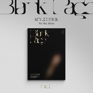 KIM WOO SEOK 4TH MINI ALBUM 'BLANK PAGE' DICE VERSION COVER