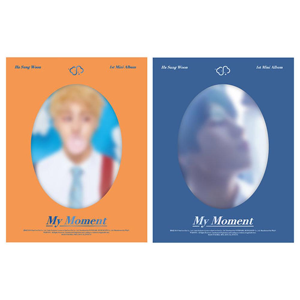 HA SUNG WOON (WANNA ONE) MINI ALBUM 'MY MOMENT'