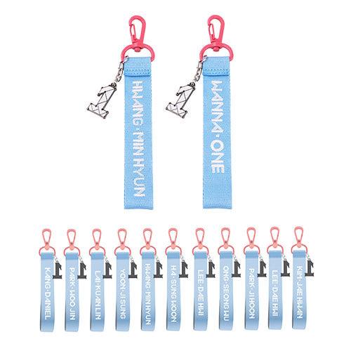 WANNA ONE OFFICIAL STRAP KEYRING
