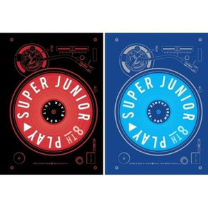 SUPER JUNIOR 8TH ALBUM 'PLAY' + POSTER