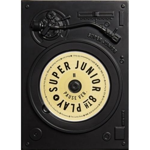 SUPER JUNIOR 8TH ALBUM 'PLAY PAUSE VER' + POSTER
