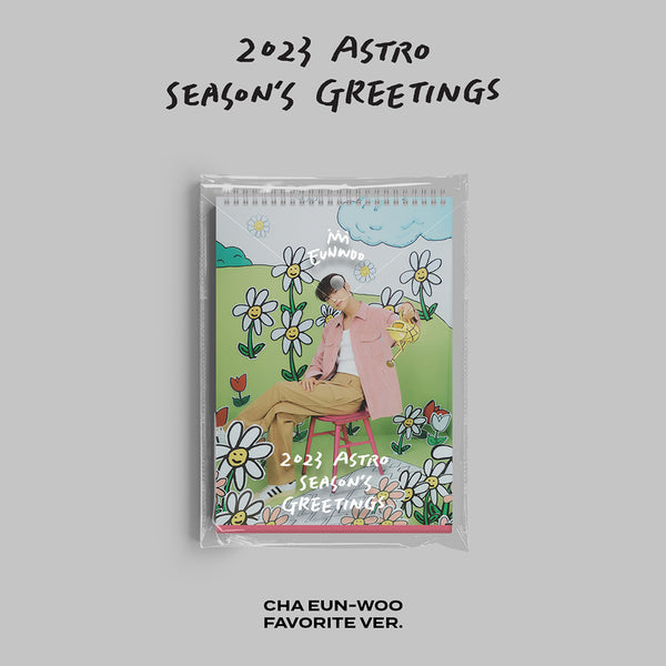 ASTRO 2023 SEASON'S GREETINGS CHA EUNWOO FAVORITE COVER