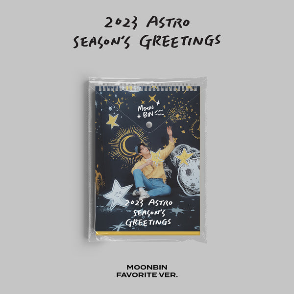 ASTRO 2023 SEASON'S GREETINGS MOONBIN FAVORITE COVER