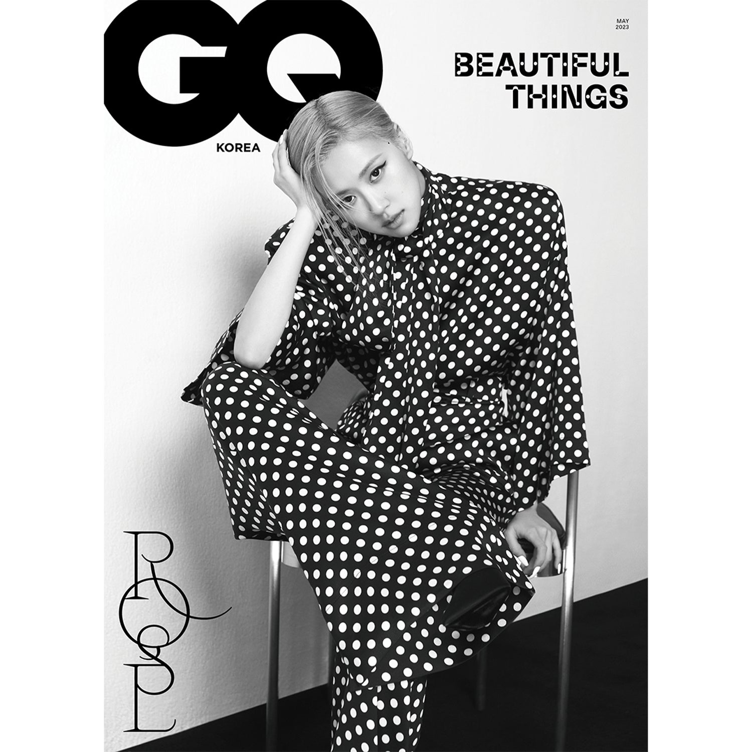 GQ KOREA 'MAY 2023 - ROSÉ (BLACKPINK)' A VERSION COVER