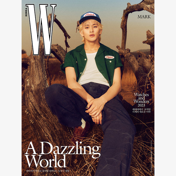 W KOREA 'MAY 2023 - MARK (NCT) A VERSION COVER