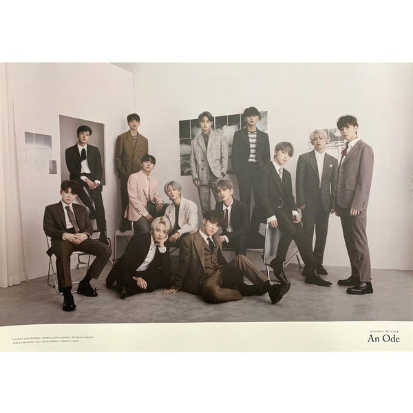 SEVENTEEN 3RD ALBUM 'AN ODE' POSTER ONLY
