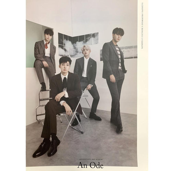 SEVENTEEN 3RD ALBUM 'AN ODE' POSTER ONLY