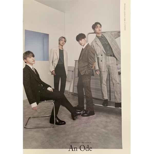 SEVENTEEN 3RD ALBUM 'AN ODE' POSTER ONLY