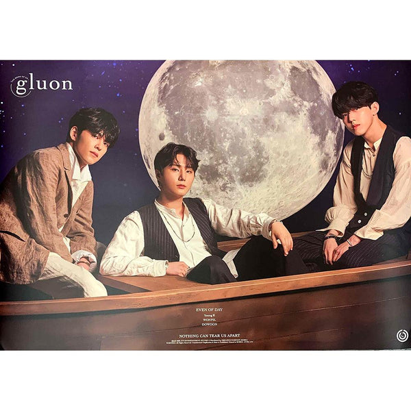 DAY6 (EVEN OF DAY) 1ST MINI ALBUM 'THE BOOK OF US : GLUON' POSTER ONLY