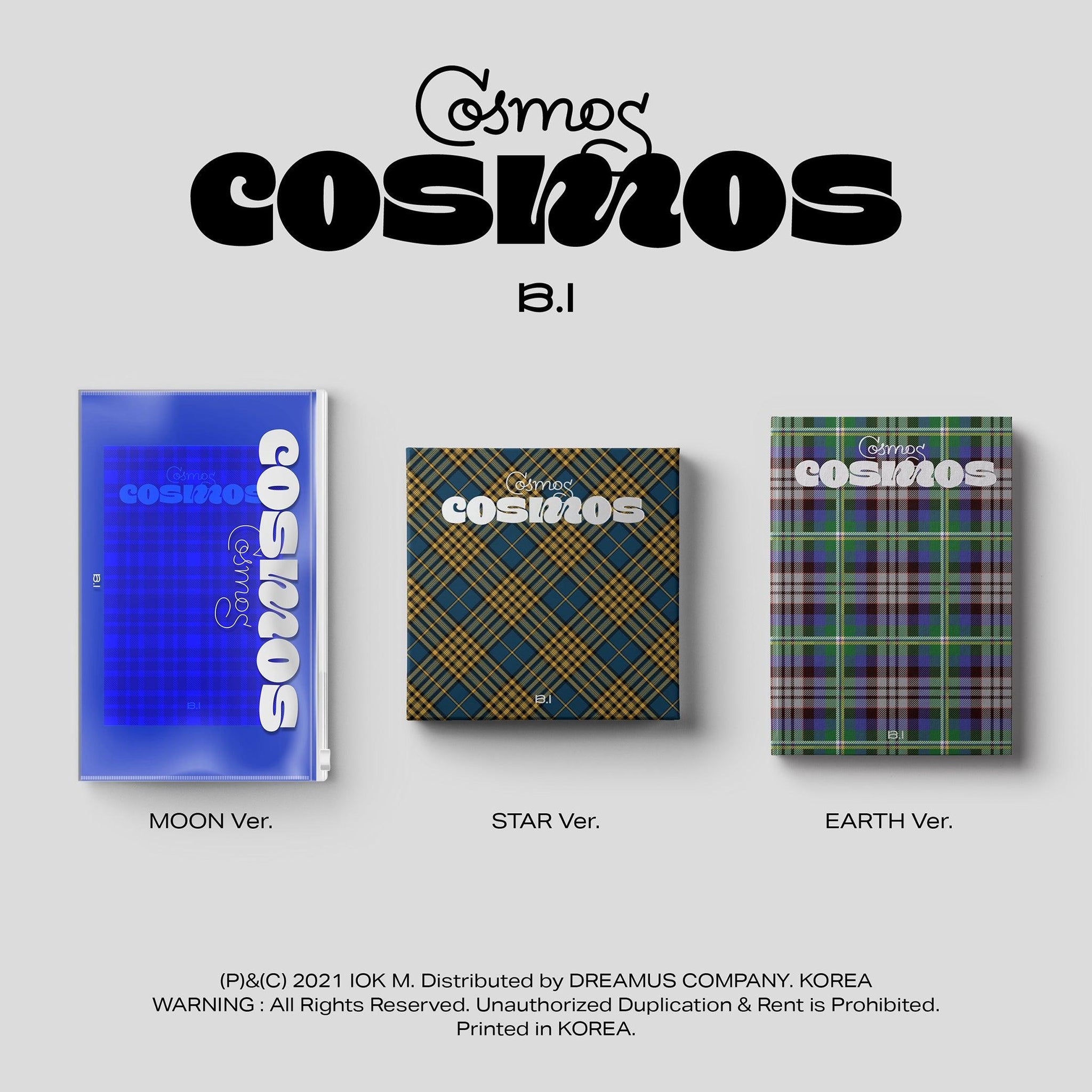 B.I HALF ALBUM 'COSMOS' Set Cover