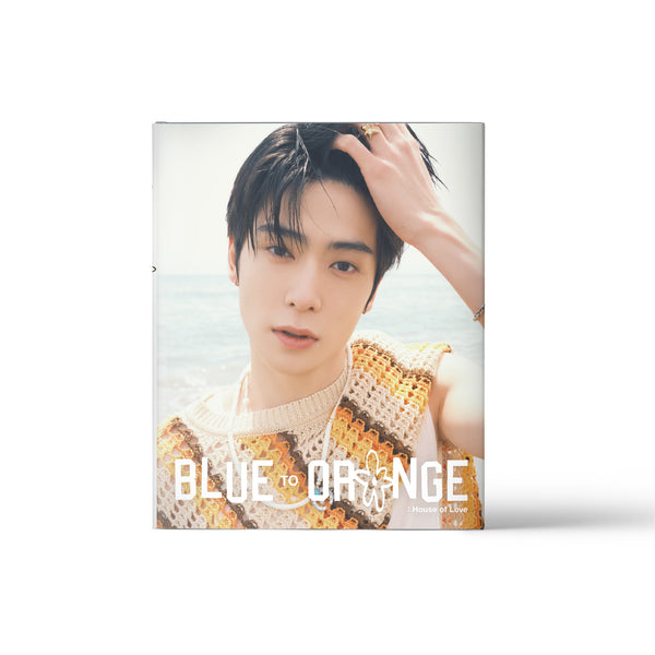 NCT 127 PHOTOBOOK 'BLUE TO ORANGE : HOUSE OF LOVE' JAEHYUN VERSION COVER