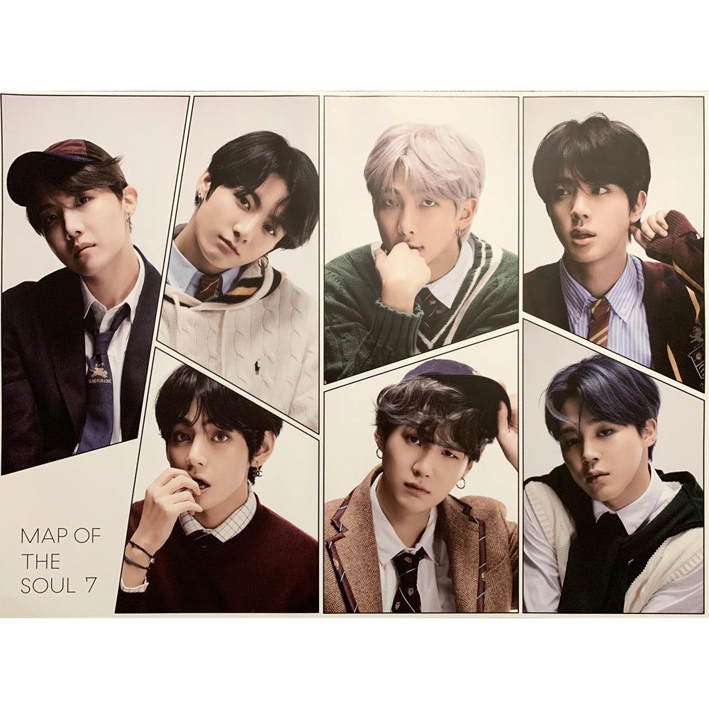 BTS 4TH ALBUM 'MAP OF THE SOUL : 7' POSTER ONLY - KPOP REPUBLIC