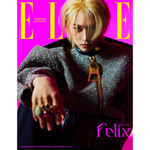 ELLE 'MAY 2023 - FELIX (STRAY KIDS), YEJI (ITZY)' B VERSION COVER