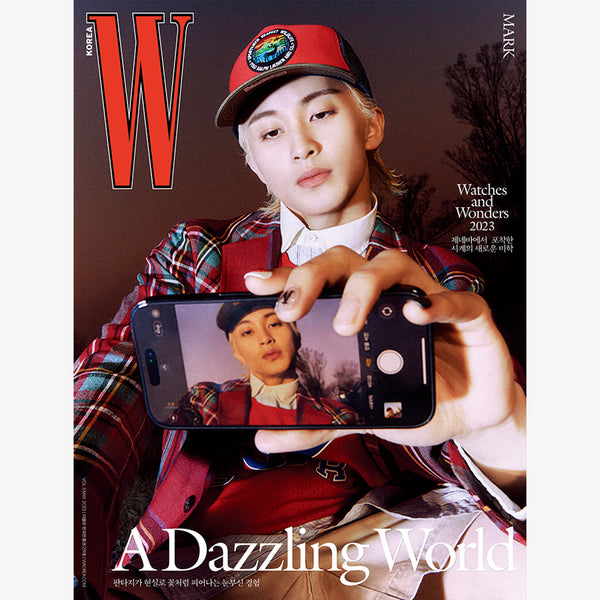 W KOREA 'MAY 2023 - MARK (NCT) B VERSION COVER