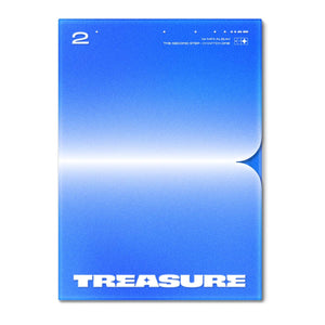 TREASURE 1ST MINI ALBUM 'THE SECOND STEP : CHAPTER ONE' (PHOTO BOOK) blue version cover