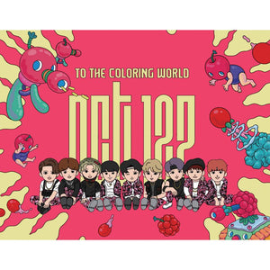 NCT 127 'TO THE COLORING WORLD! NCT 127' COLORING PAPER BOOK - KPOP REPUBLIC