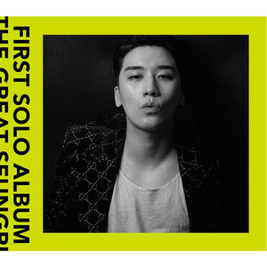 BIGBANG SEUNGRI 1ST SOLO ALBUM 'THE GREAT SEUNGRI' + POSTER