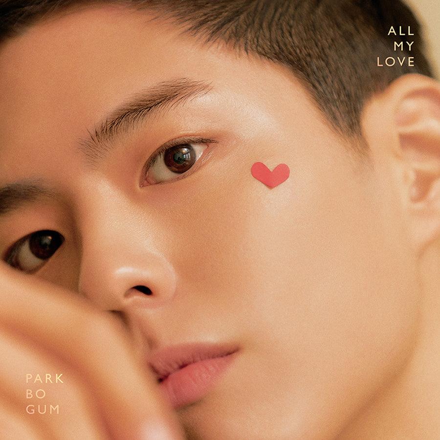 PARK BO GUM SPECIAL SINGLE ALBUM 'ALL MY LOVE' CD & DVD