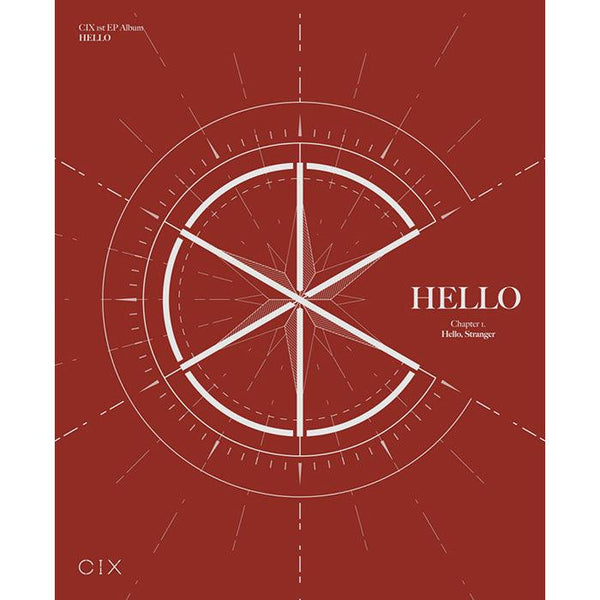 CIX 1ST EP 'HELLO CHAPTER 1. HELLO STRANGER' + POSTER
