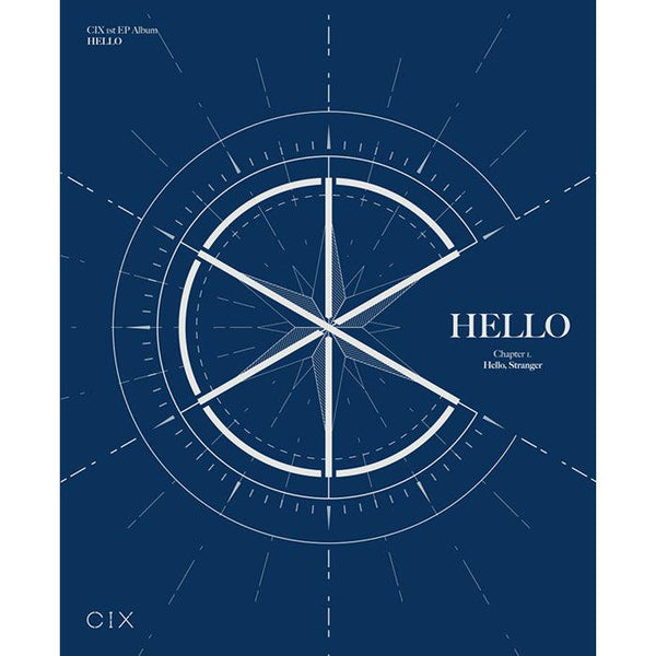 CIX 1ST EP 'HELLO CHAPTER 1. HELLO STRANGER' + POSTER