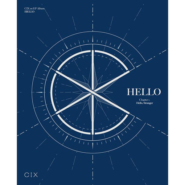 CIX 1ST EP 'HELLO CHAPTER 1. HELLO STRANGER' + POSTER