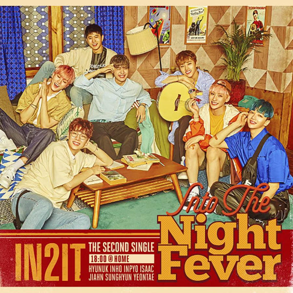 IN2IT 2ND SINGLE ALBUM 'INTO THE NIGHT FEVER' + POSTER