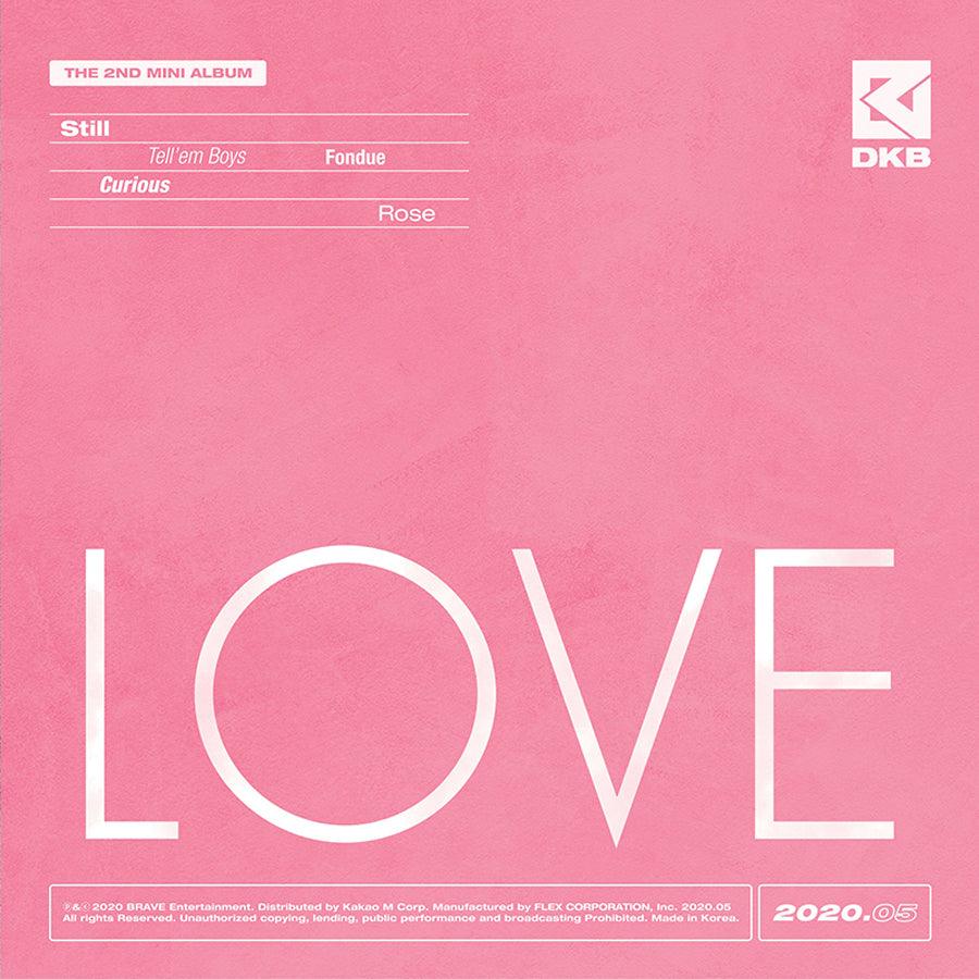 DKB 2ND MINI ALBUM 'LOVE'