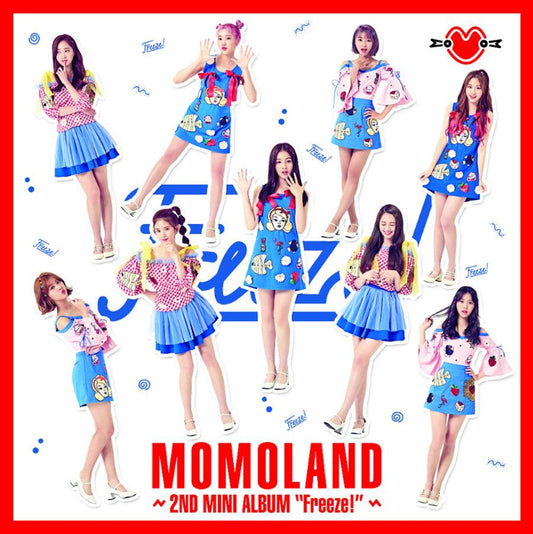 MOMOLAND 2ND MINI ALBUM 'FREEZE!' + POSTER - KPOP REPUBLIC