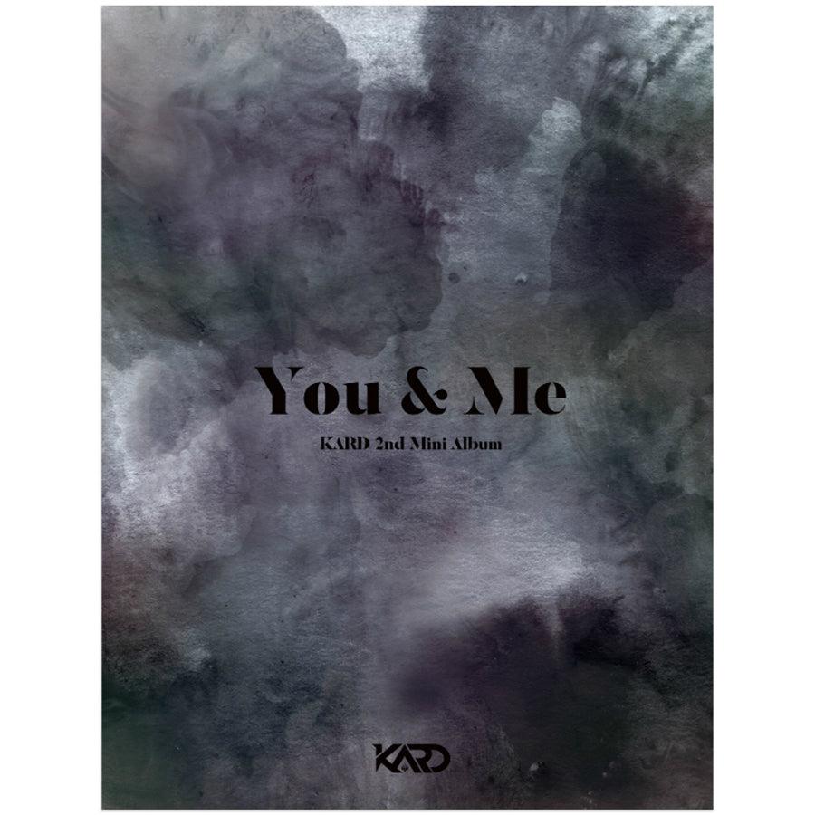 KARD 2ND MINI ALBUM 'YOU & ME' + POSTER