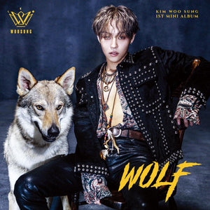 KIM WOO SUNG (THE ROSE) 1ST MINI ALBUM 'WOLF'