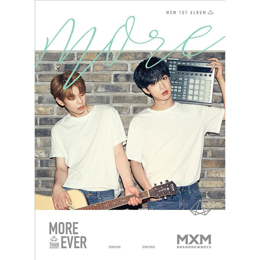MXM BRAND NEW BOYS 1ST ALBUM 'MORE & EVER' + POSTER