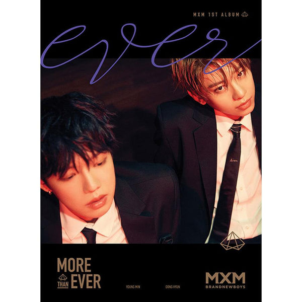 MXM BRAND NEW BOYS 1ST ALBUM 'MORE & EVER' + POSTER
