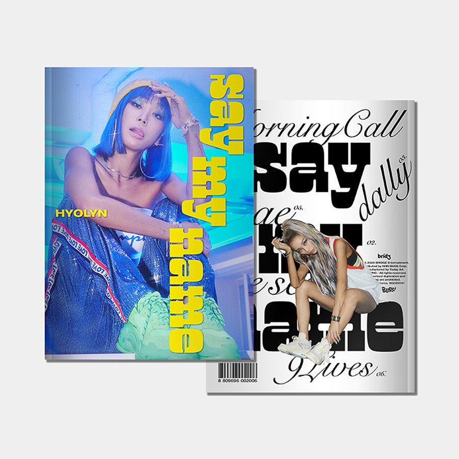 HYOLYN 2ND MINI ALBUM 'SAY MY NAME'