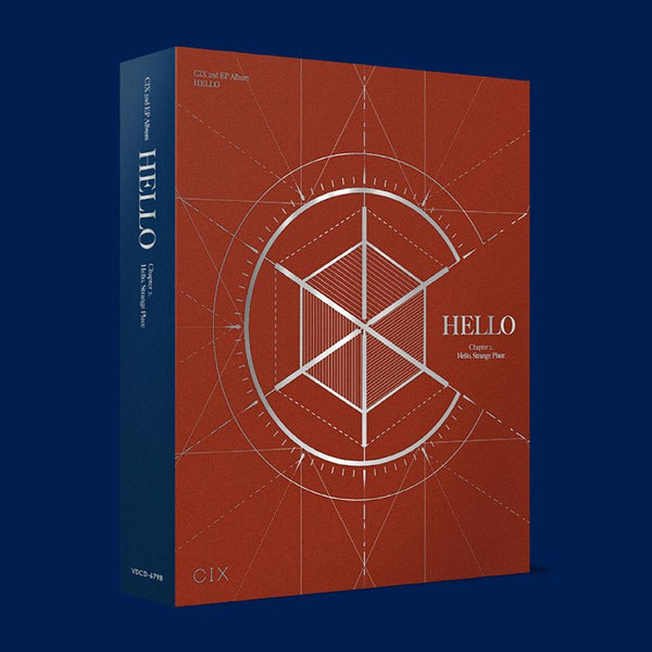 CIX 2ND MINI ALBUM 'HELLO CHAPTER 2. HELLO, STRANGE PLACE' + POSTER