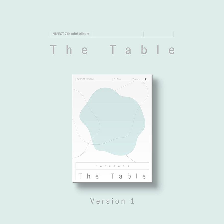 NU'EST 7TH MINI ALBUM 'THE TABLE' + POSTER