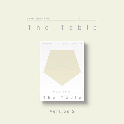 NU'EST 7TH MINI ALBUM 'THE TABLE' + POSTER - KPOP REPUBLIC